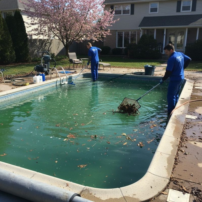 Pool Leaf Debris Removal